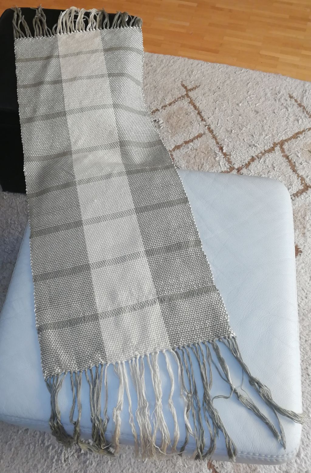 First weaving project