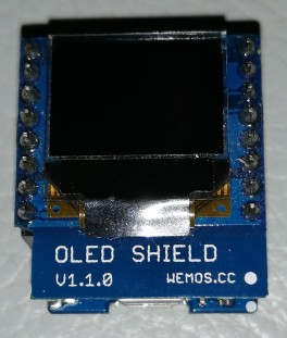WeMos OLED shield 64x48